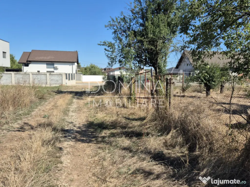 Teren generos și casă - str. Petrești - cartier Primăver 