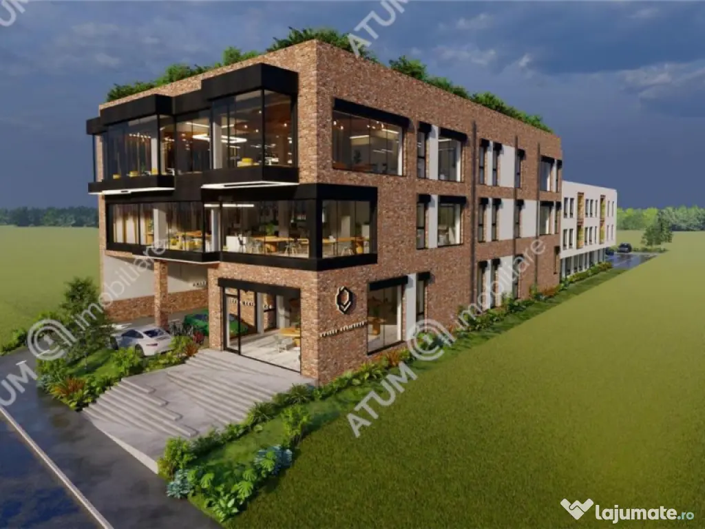 Spatiu comercial si birouri de in Sibiu zona Shopping City 