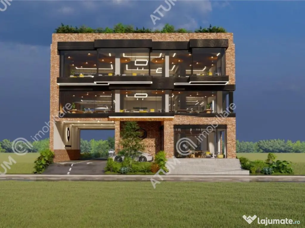 Spatiu comercial si birouri de in Sibiu zona Shopping City 