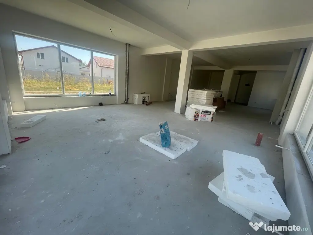 Spațiu comercial 125 mp cu 3 locuri de parcare incluse –finalizat 2024 