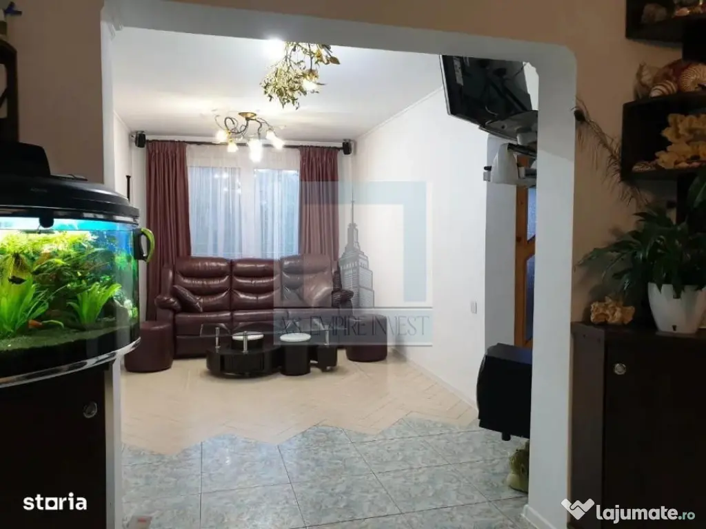 Ap 4 camere mobilat-utilat - zona Tractorul 