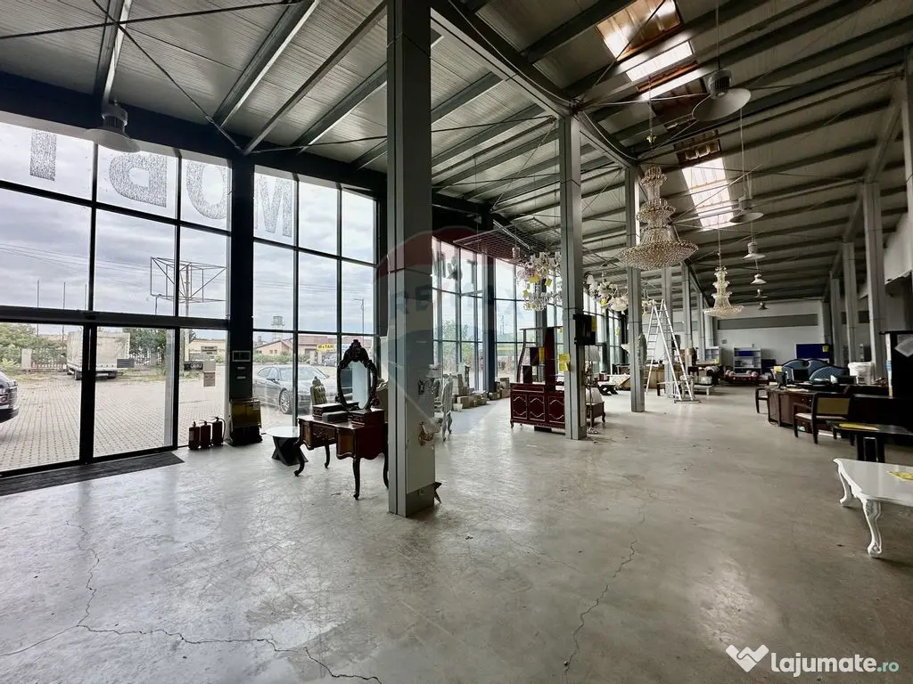 Hala/Showroom 1400mp Calea Moldovei 