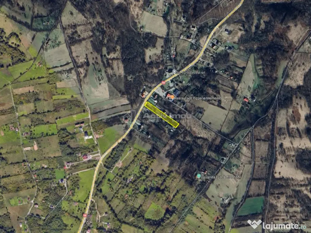 Resita, Teren Intravilan 5615 Mp., 25 Euro/Mp., Calea Carans 