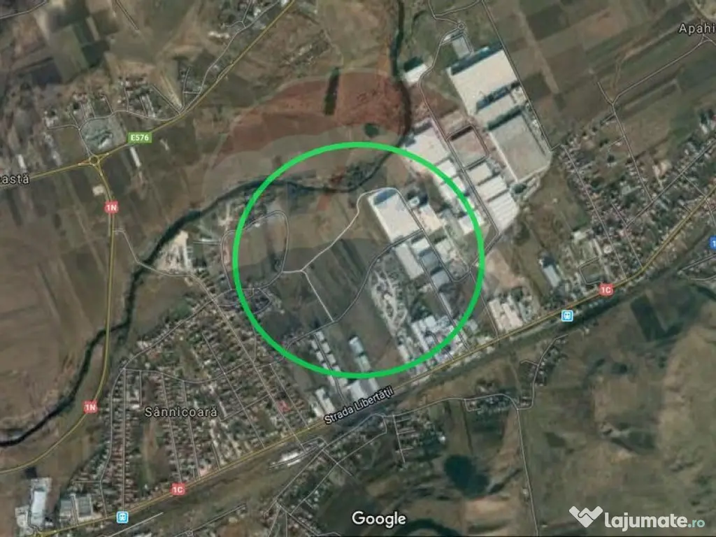 De vanzare teren industrial cu PUZ aprobat 