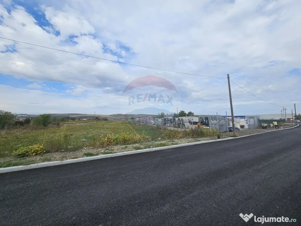 De vanzare teren industrial cu PUZ aprobat 