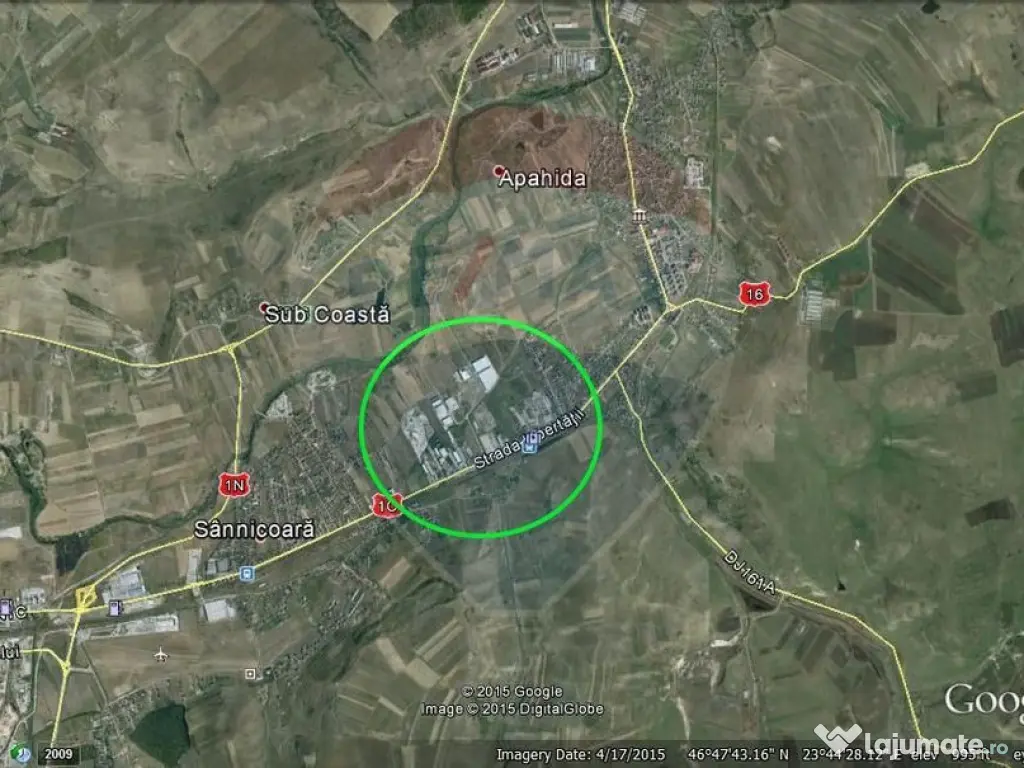 De vanzare teren industrial cu PUZ aprobat 