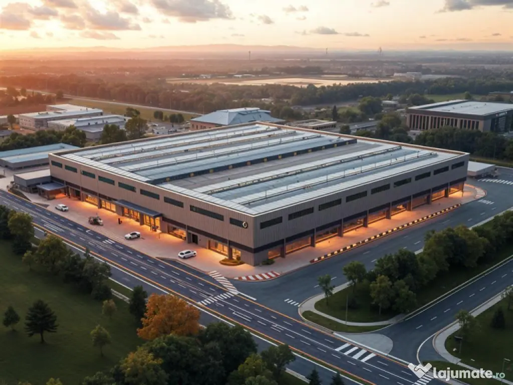 Teren industrial de pentru hale in Braila / aproape de Dru