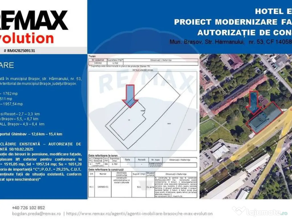 Oportunitate investiție-Clădire cu autorizație hotel ?... 