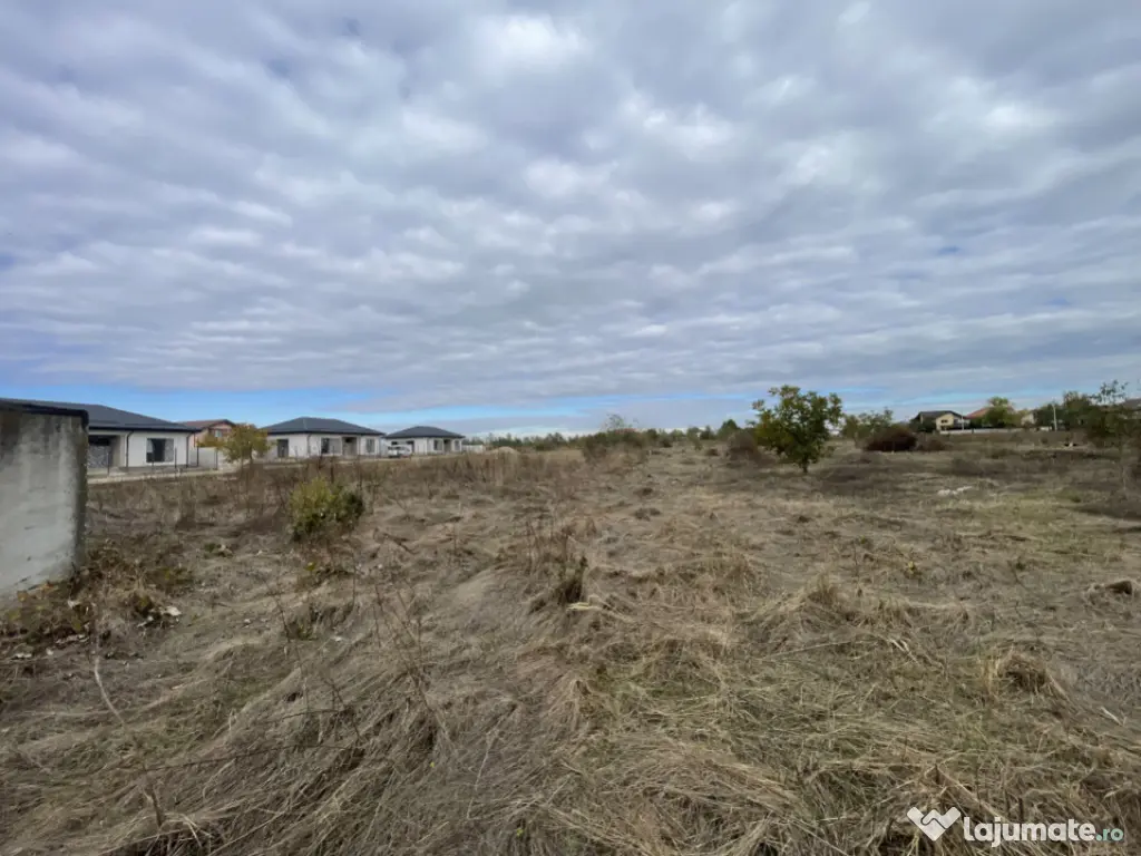 Domnești, Drumul Târgului, teren 1876 mp, 66ml x 28 ml, se 