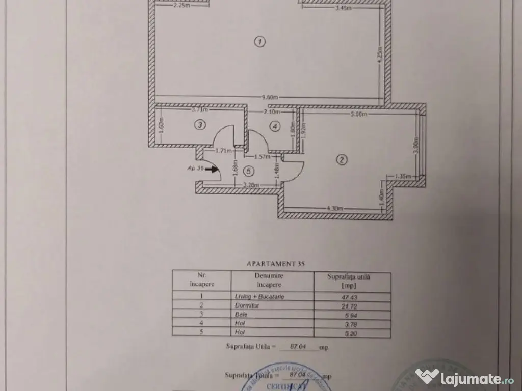 Bagadiru – Safirului, 2 cam, decom, suprf. 87 mp, an 2019