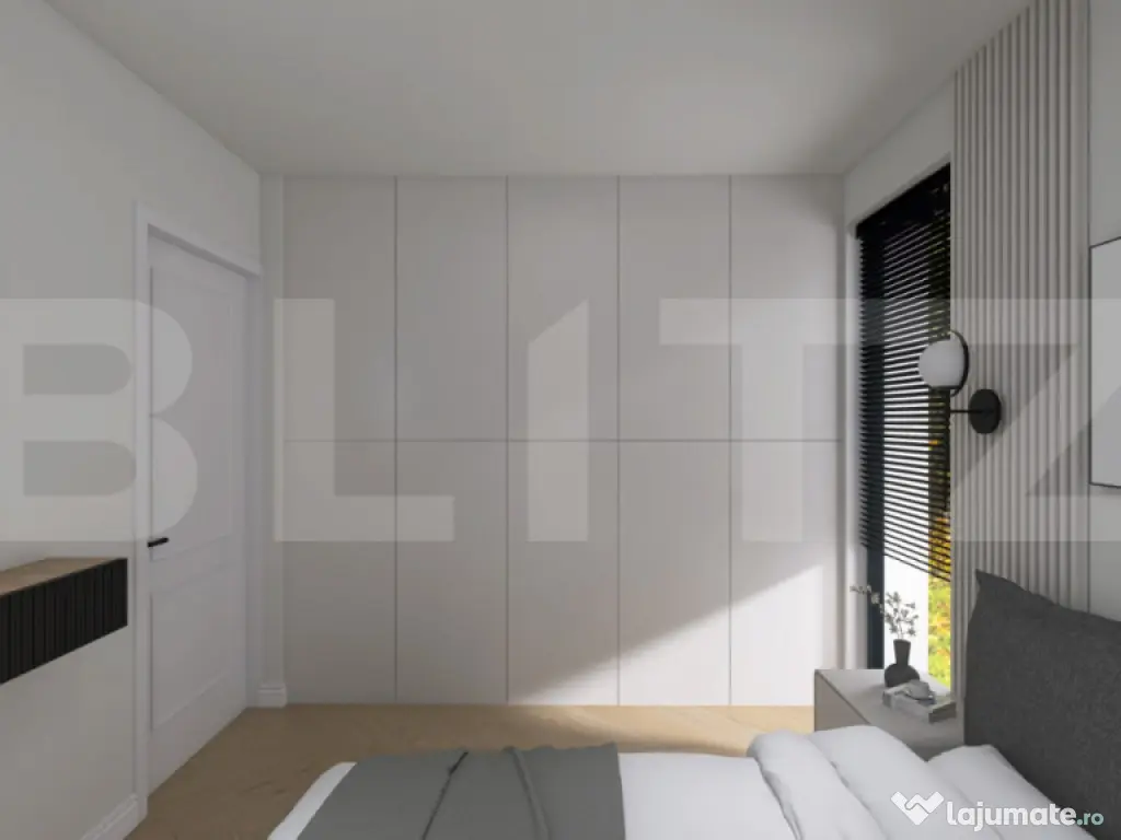 Apartament cu 3 camere in suprafat utila de 81,74 mp si balc 