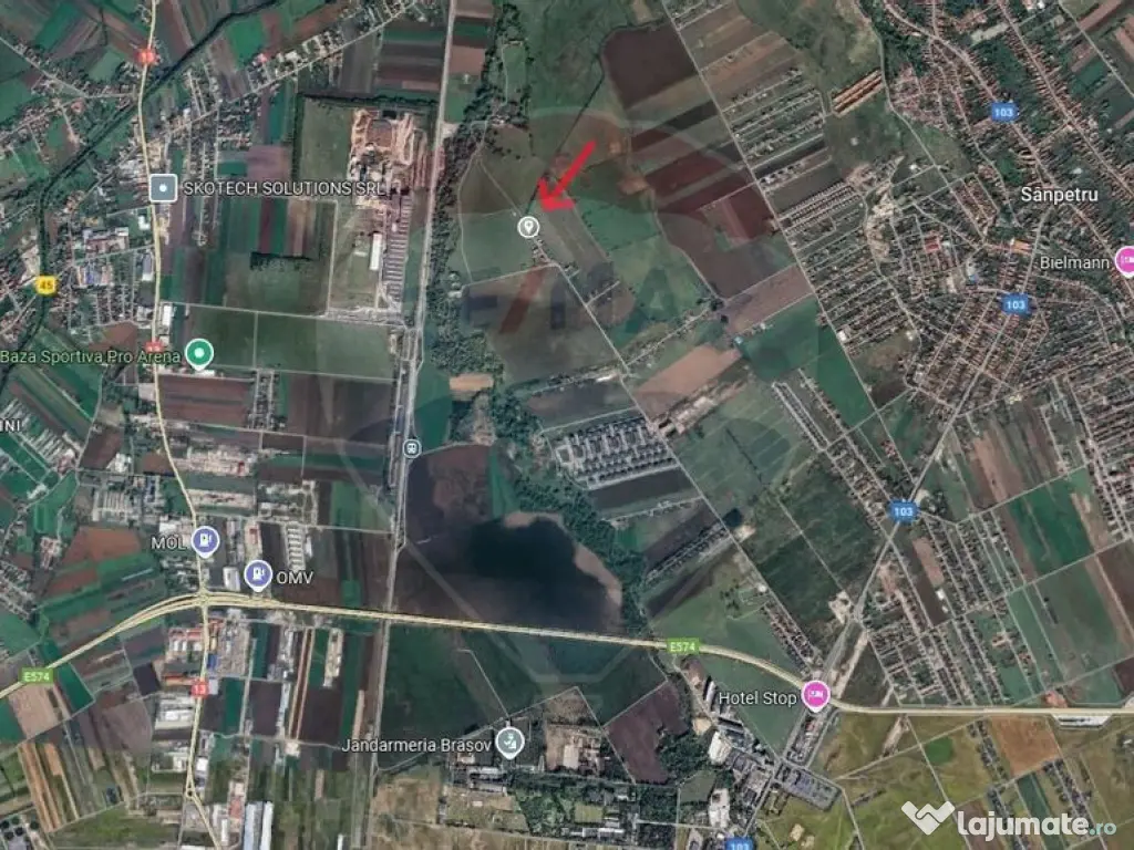 Comision 0% | Teren intravilan 600 mp | SANPETRU