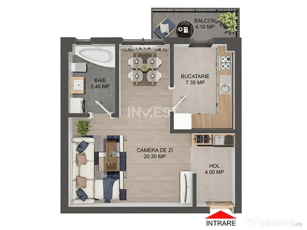 MUTARE IMEDIATA! 1 CAMERA DECOMANDAT