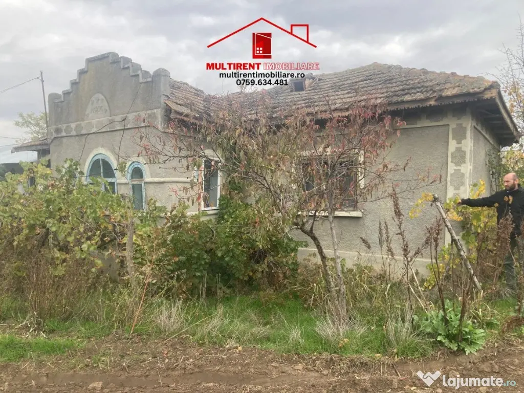 Teren cu casa de vanzare in Randunica (Mihail Kogalniceanu) Tulcea!