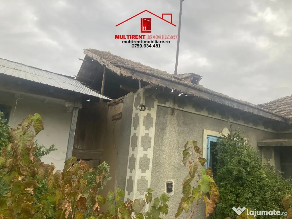 Teren cu casa de vanzare in Randunica (Mihail Kogalniceanu) Tulcea!