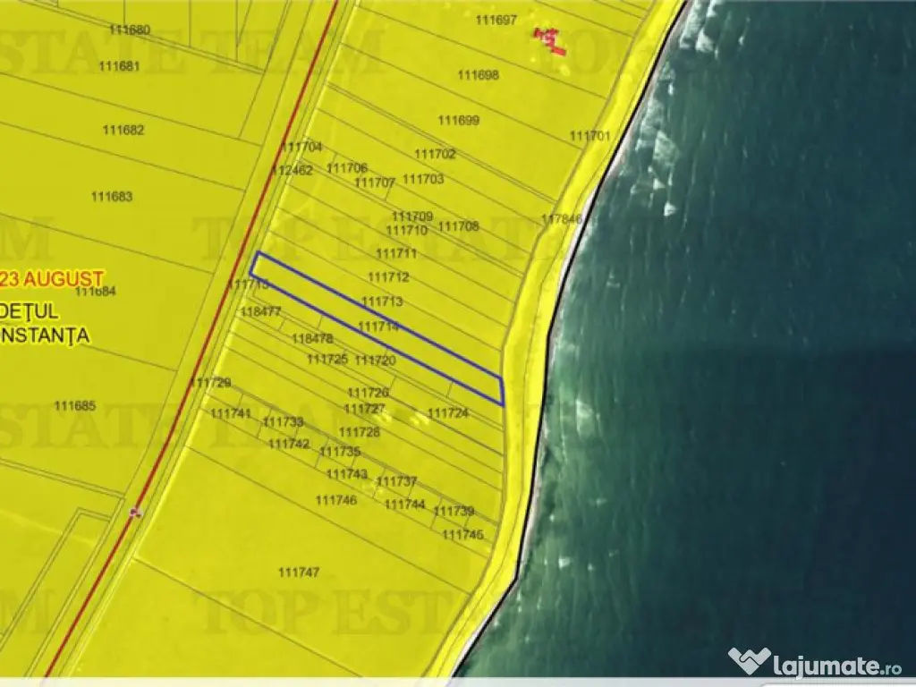 Teren cu deschidere la mare 23 August Constanta
