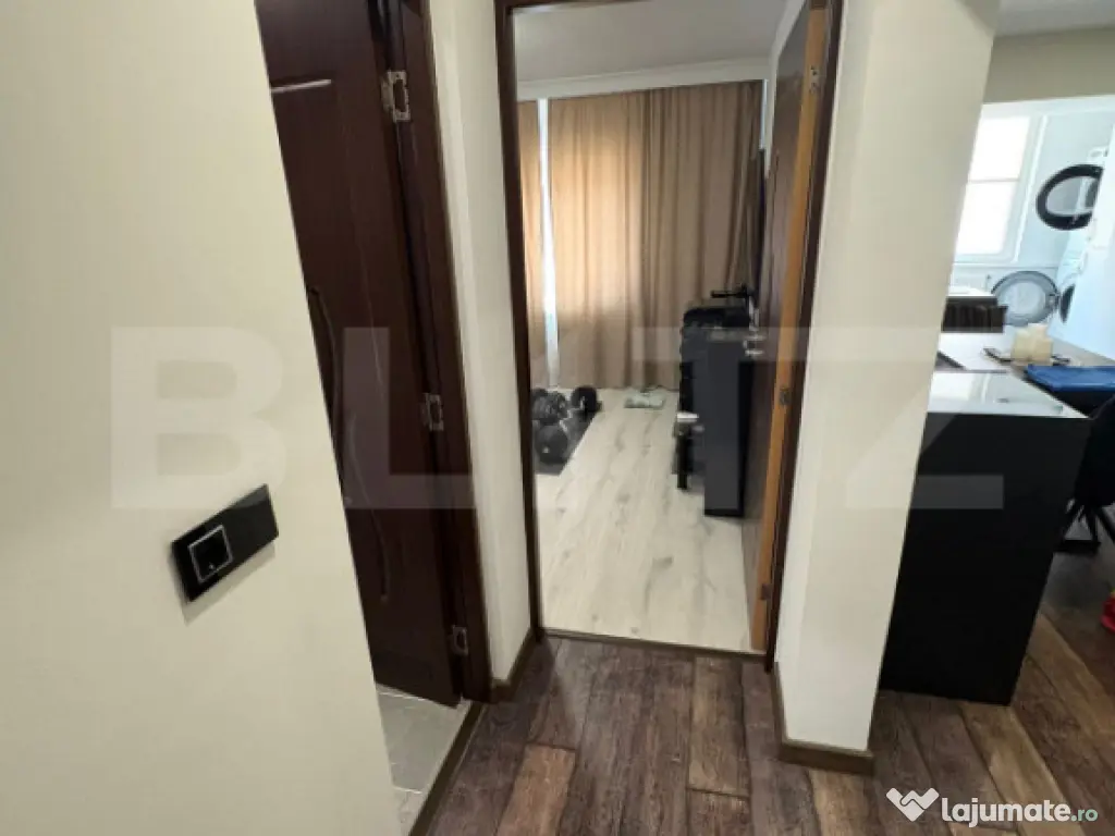 Apartament cu 2 camere, etaj 1, Stefan Cel Mare