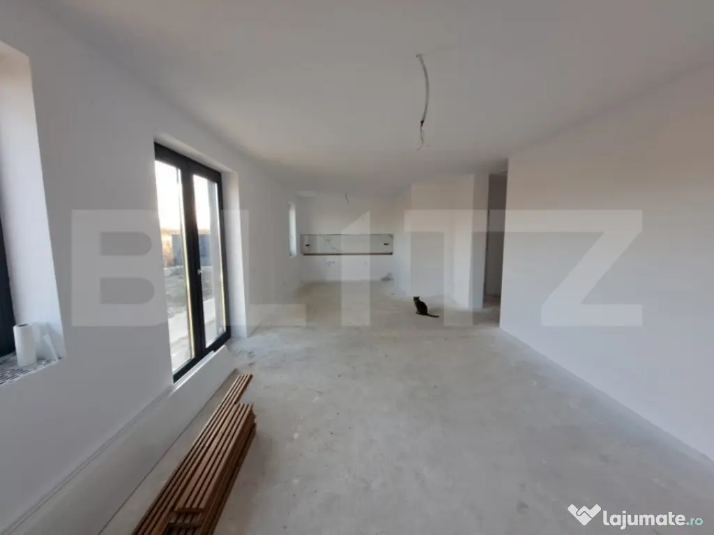 Casă Modernă cu 4 Camere în Sânpetru ! Toate utilitatile