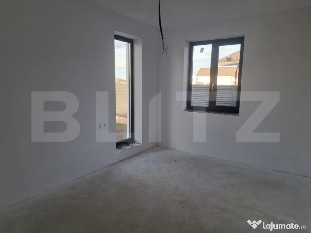 Casă Modernă cu 4 Camere în Sânpetru ! Toate utilitatile