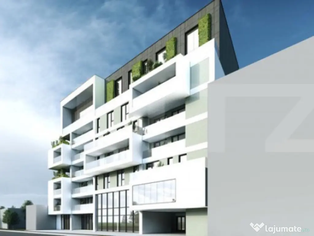 Apartament 3 camere, 79 mp, Terasa 13 mp, Imobil Nou, Semice