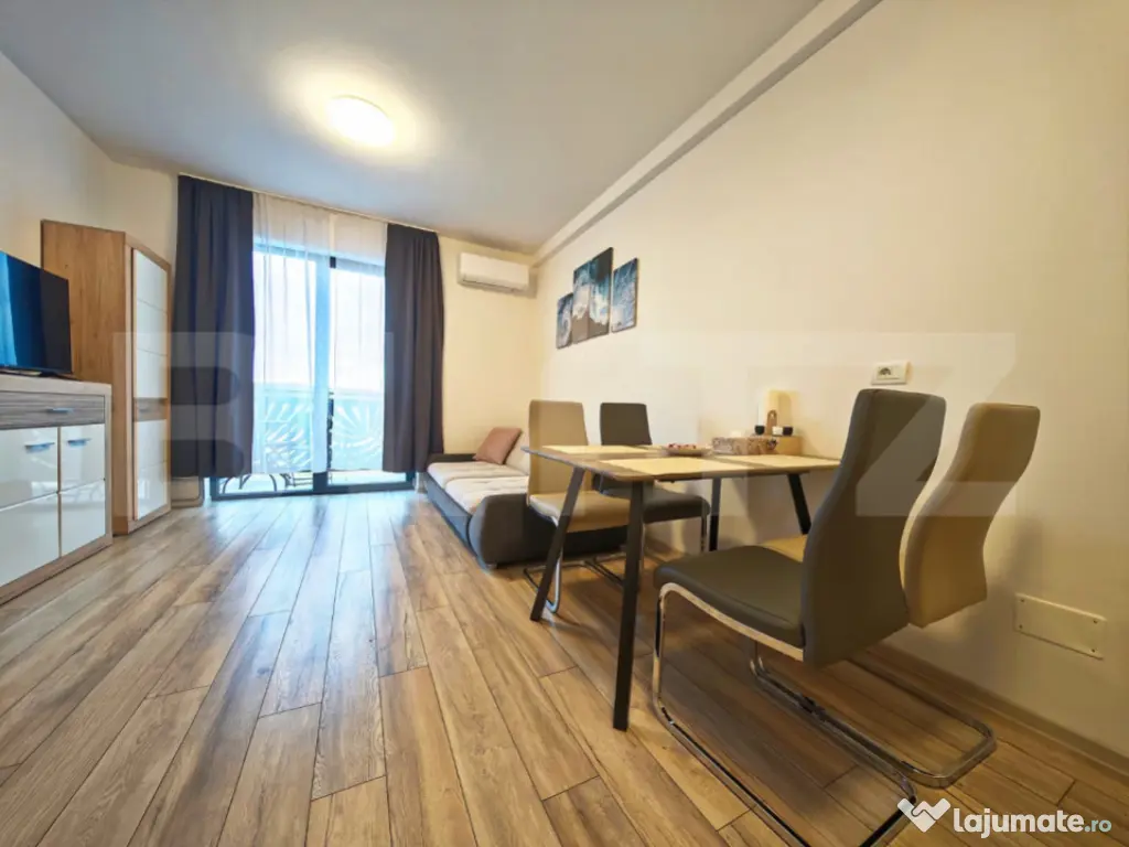 Studio 2 Camere cu Dormitor Separat | Cordău | Lângă Băi