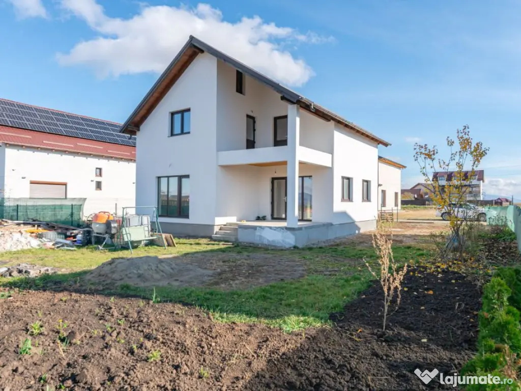 Casă nouă în Bod, P+M, de vânzare "la alb" sau "la ch... 