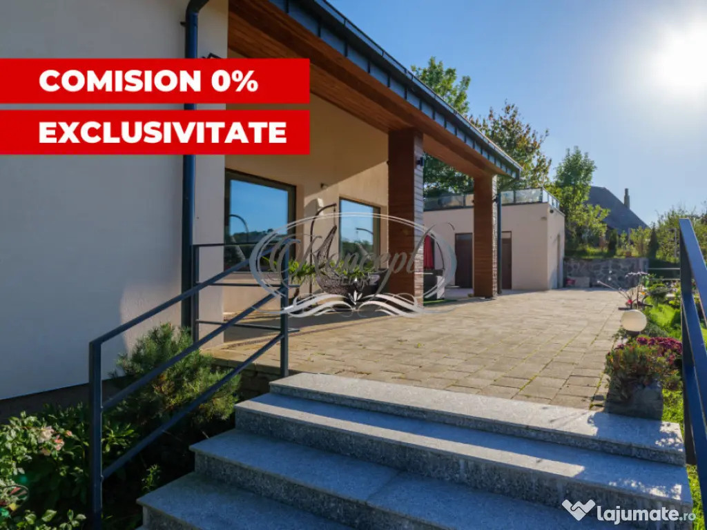 Casa unicat cu panorama si teren generos in Feleac