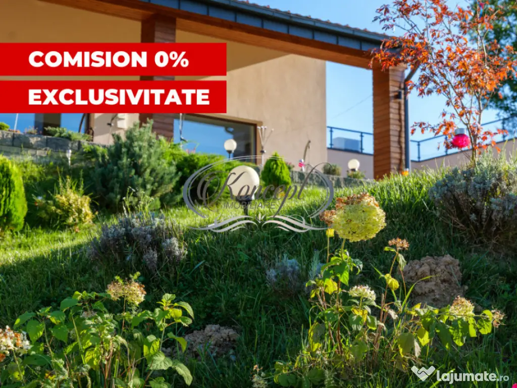 Casa unicat cu panorama si teren generos in Feleac