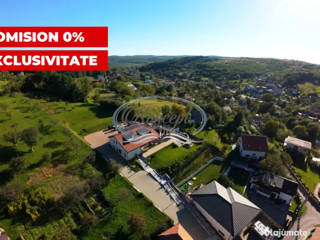 Casa unicat cu panorama si teren generos in Feleac