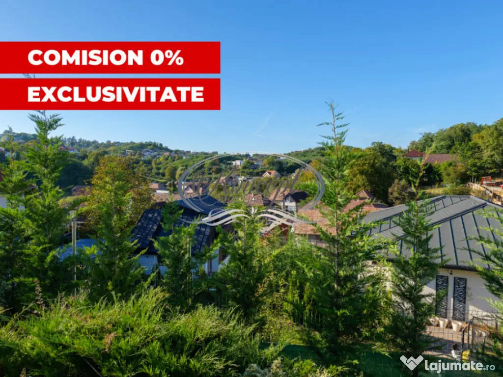 Casa unicat cu panorama si teren generos in Feleac