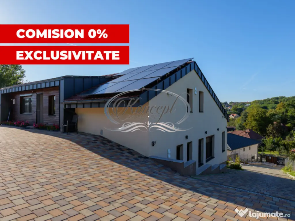 Casa unicat cu panorama si teren generos in Feleac