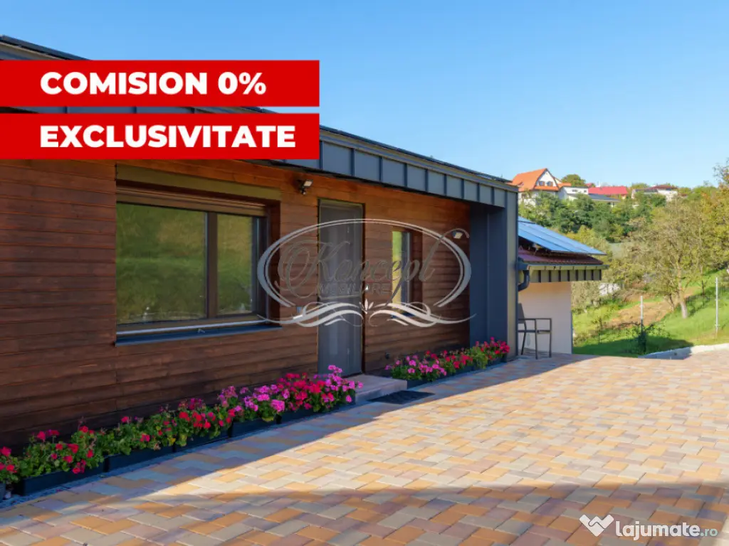 Casa unicat cu panorama si teren generos in Feleac