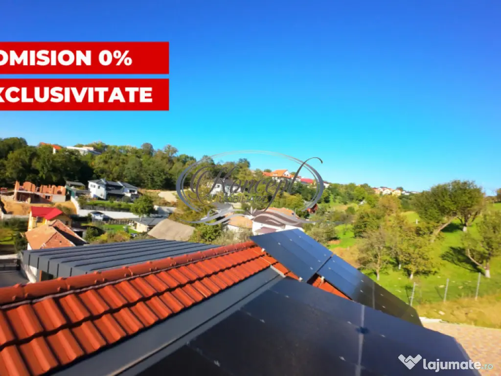 Casa unicat cu panorama si teren generos in Feleac