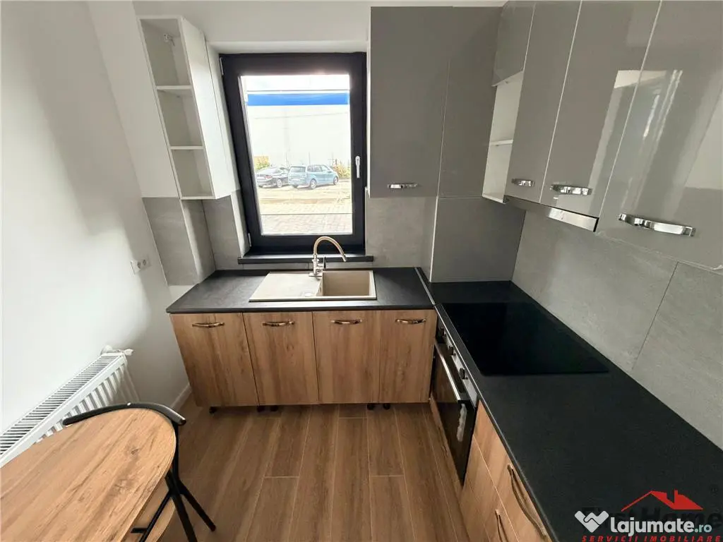 Garsonira bloc 2025, parter, balcon, 44 mp, mobilata si util 