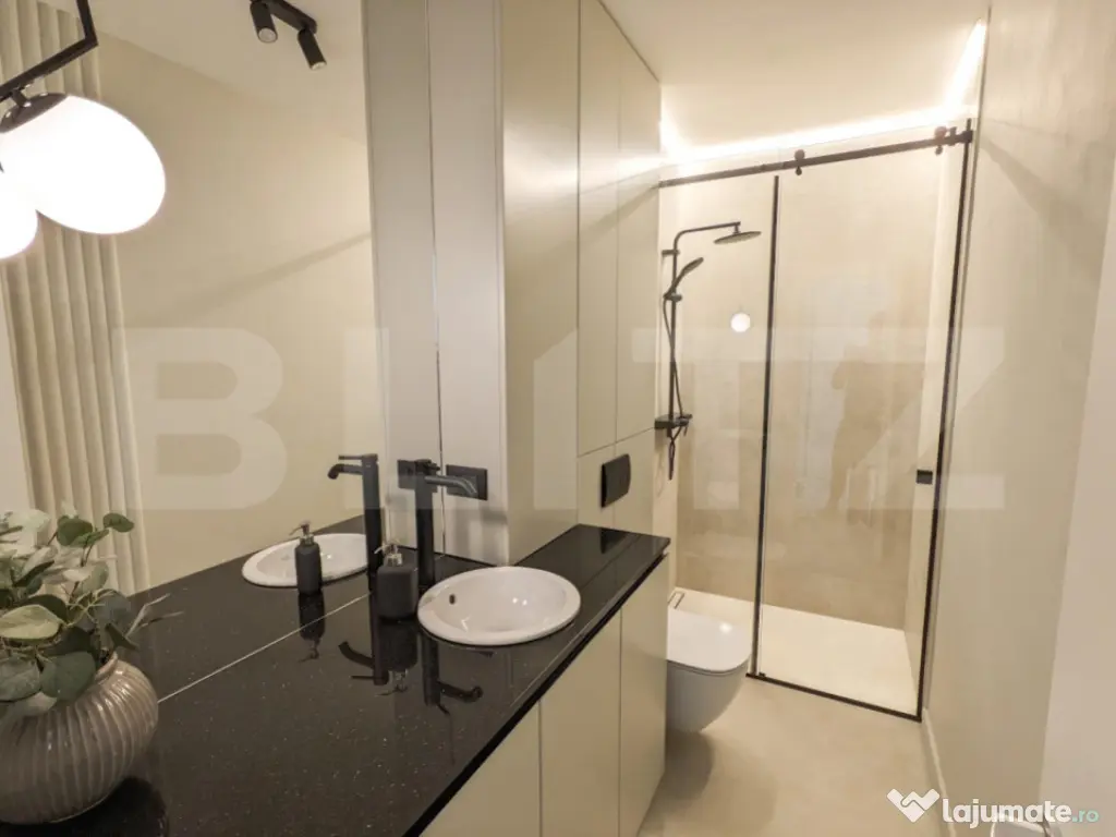 Apartament Smart, 2 camere,parcare subterana, zona semicentr