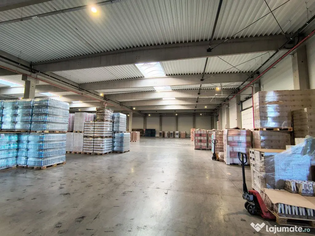 Hală industrială nouă, 2 000 mp. 3,5 Euro + TVA/lună/... 