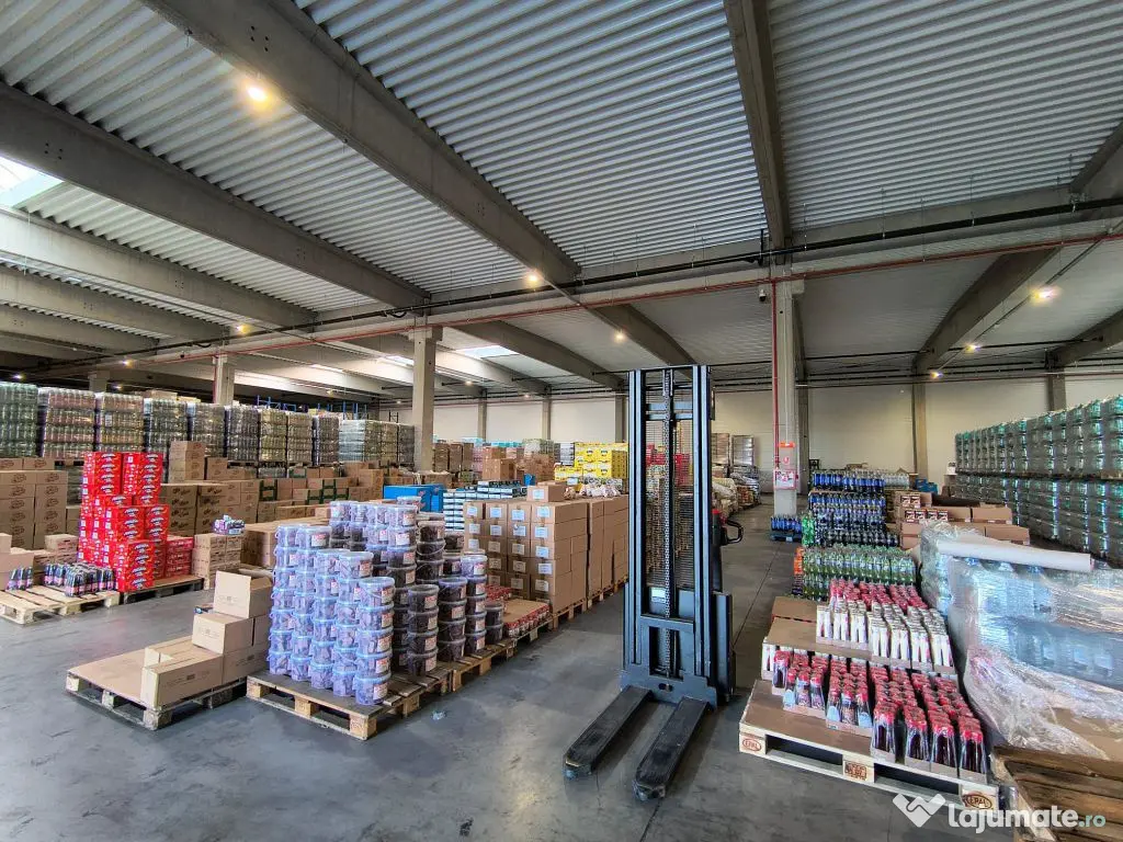 Hală industrială nouă, 2 000 mp. 3,5 Euro + TVA/lună/... 