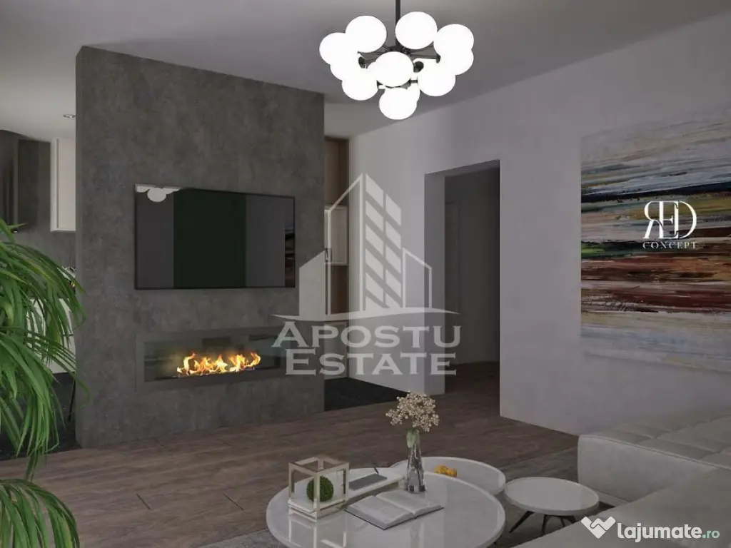 Casa individuala la rosu, teren 700mp, Giarmata 