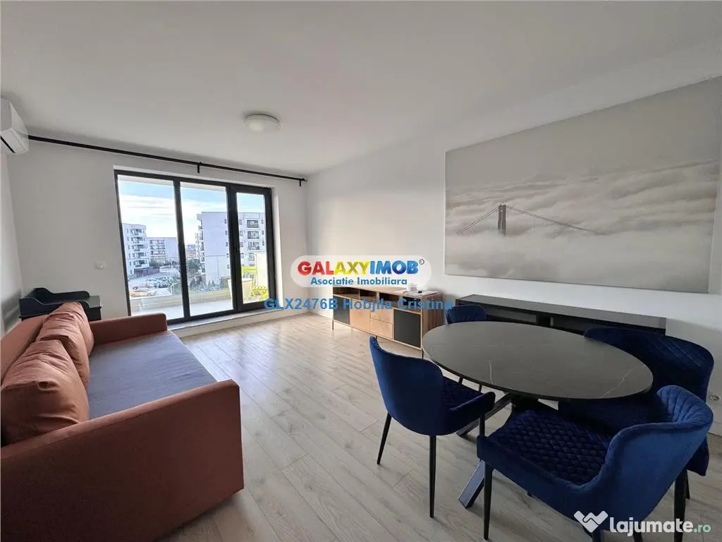 Apartament 2 camere mobilat utilat Baneasa constructie 2024 