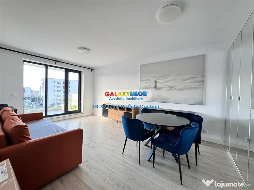 Apartament 2 camere mobilat utilat Baneasa constructie 2024 