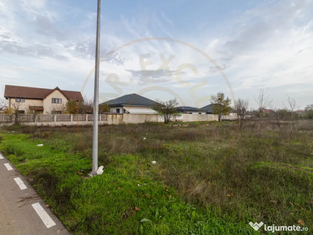 Teren intravilan 634 mp Domnești
