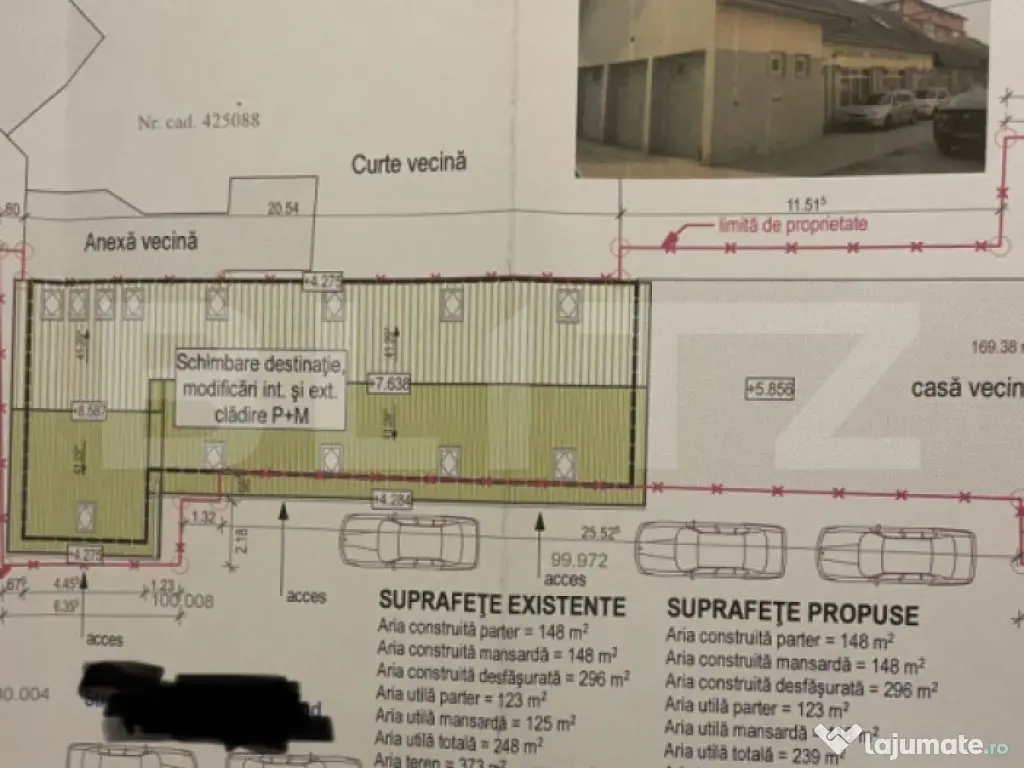 Spatiu comercial, 240 mp, zona Complex Studentesc
