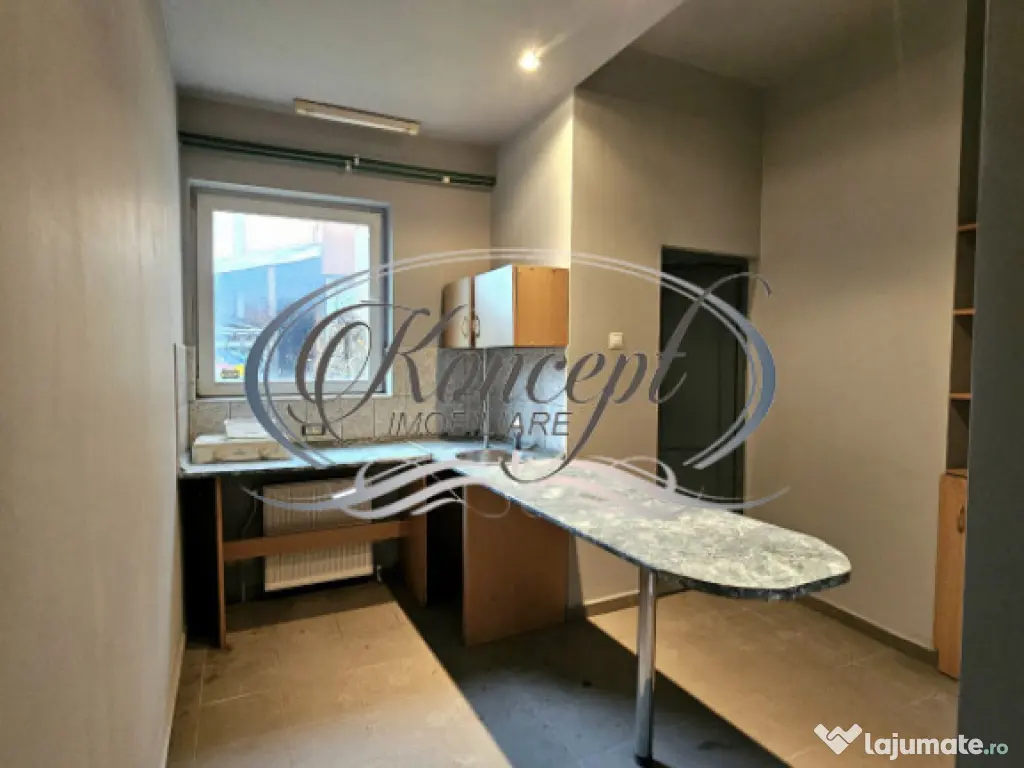 Spatiu comercial cu inaltime mare si curte proprie in Manast 