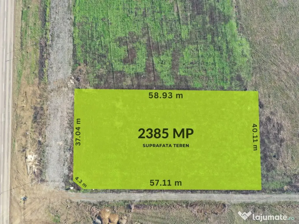 Vanzare | Teren industrial | 2385 MP | Apa Curent Canal |... 