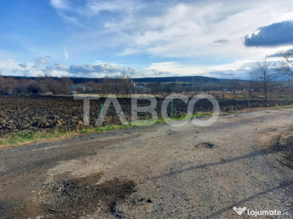 Teren intravilan 1687 mp pentru cabana zona de gradini Cisna