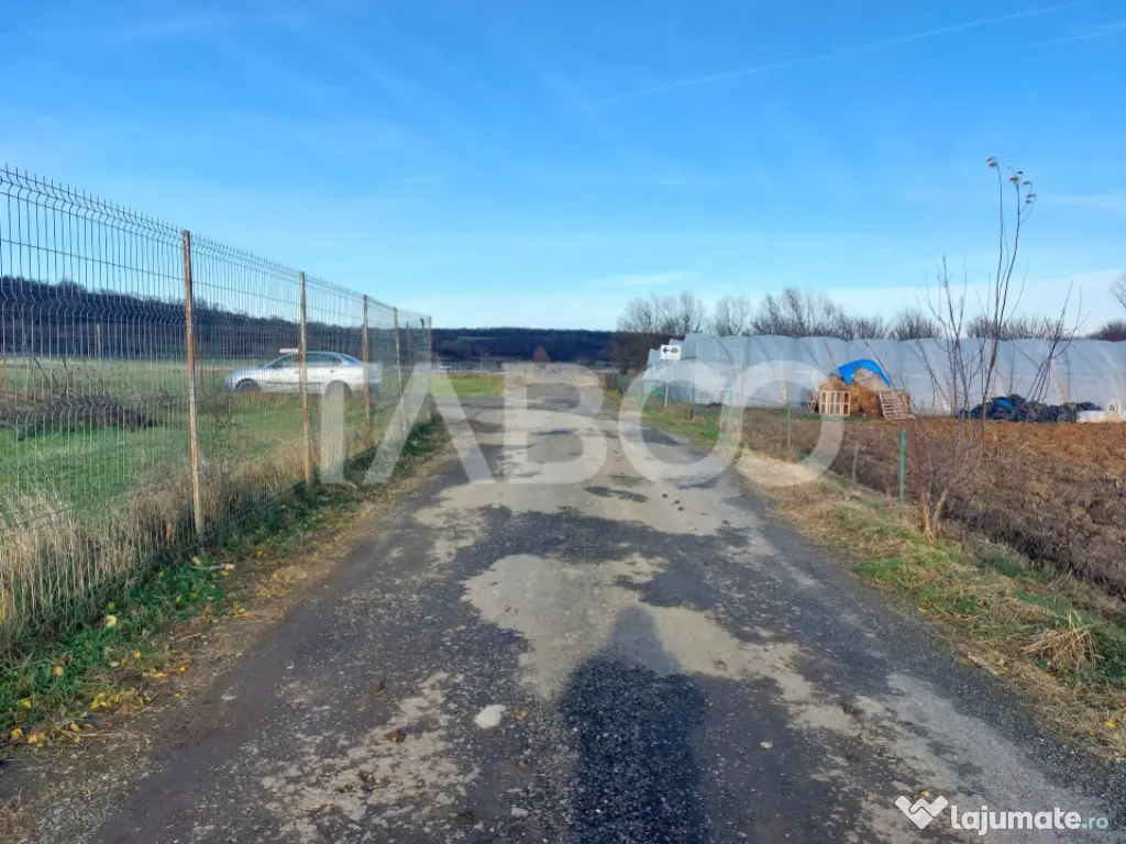 Teren intravilan 1687 mp pentru cabana zona de gradini Cisna