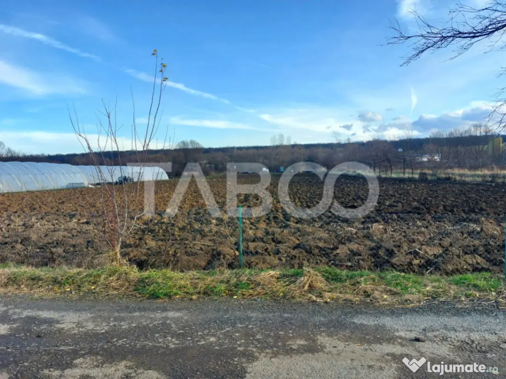 Teren intravilan 1687 mp pentru cabana zona de gradini Cisna