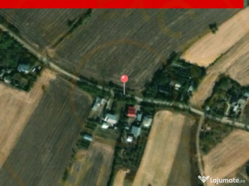 0% Comision Teren intravilan de 5830 mp - Com. Rociu jud. Ar