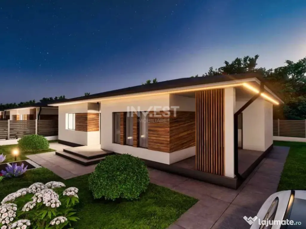 Casa individuala, 4 camere, 2 bai, Valea Ursului-Vorovesti