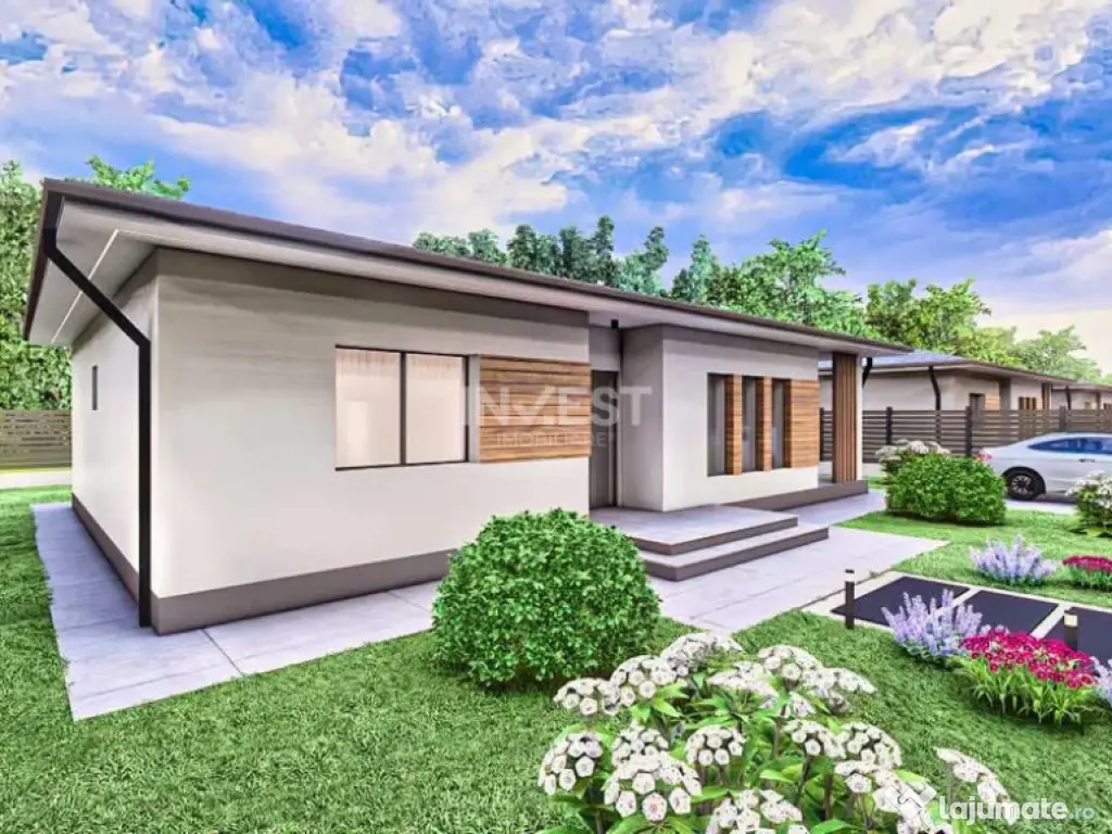 Casa individuala, 4 camere, 2 bai, Valea Ursului-Vorovesti